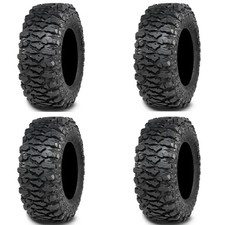 Full Set Of Itp Savage Xt Rg2 Soft Comp 8ply Atvutv Tires Radial 35x10-16 4