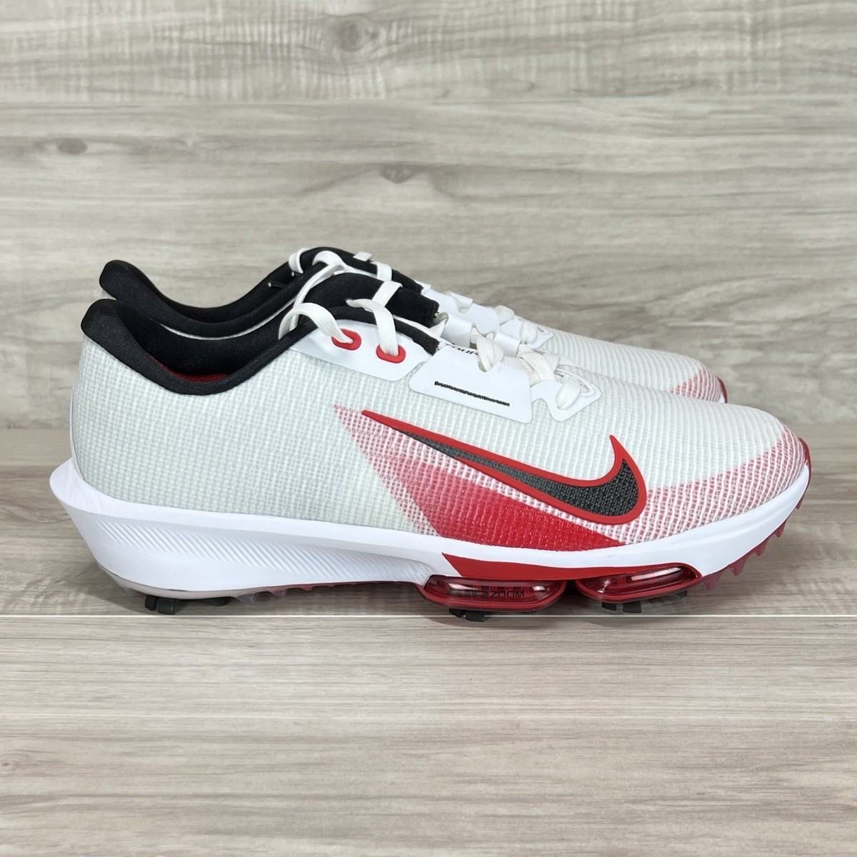Nike Air Zoom Infinity Tour 2 White/Gray Golf Shoes Size Men\'s 11.5 FD0217-100 Amazon.com | Nike Golf Air Zoom Infinity Tour NEXT% 2 Golf  main image 2