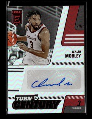 2022 Chronicles Draft #TTC-IMO Isaiah Mobley Turn of the Century Auto Pink