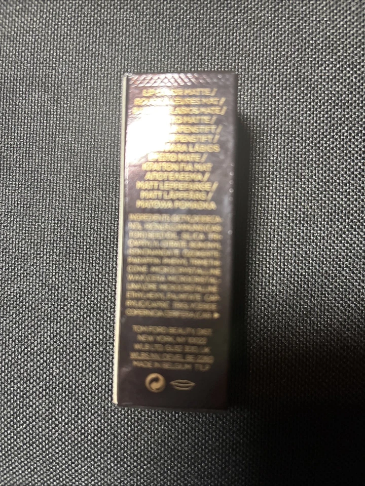 NEW Tom Ford Lip Color Matte, 16 Scarlet Rouge, Full Size 0.1oz/3g, New in Box - Image 3 of 4