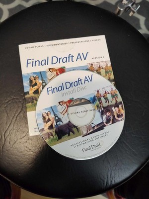 Final Draft AV 2 Scriptwriting Audio-Visual Software (Windows/Mac) w/ Serial Key