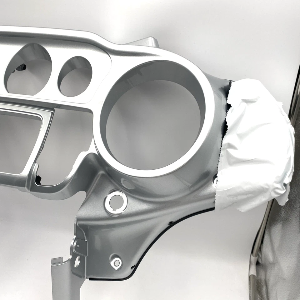 Carenado interior de murciélago plateado brillante 14-23 Street Glide OEM Harley 57000389BHT Foto 4 de 4