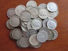 Roll Of United States Roosevelt Dimes 90% Silver CIRCULATED 50 Coins
