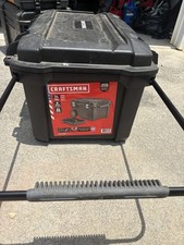 Craftsman 24 Gal Rolling Tool Box Chest, Water Resistant, Black CMST24800