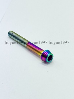 M5 Titanium Bolt DIN912 Taper Hex Screws 9 16 18 20 25 30 35 40 45 50 55 60mm