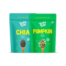 Yogabar Chia & Pumpkin Seeds Combo 1kg | Superfood Snack | Buy 1 Get 1 Free 9999.99 per gallon