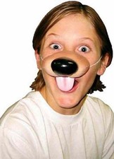 Dog Nose Puppy Pet Goofy Animal Fancy Dress Halloween Child Costume Accessory