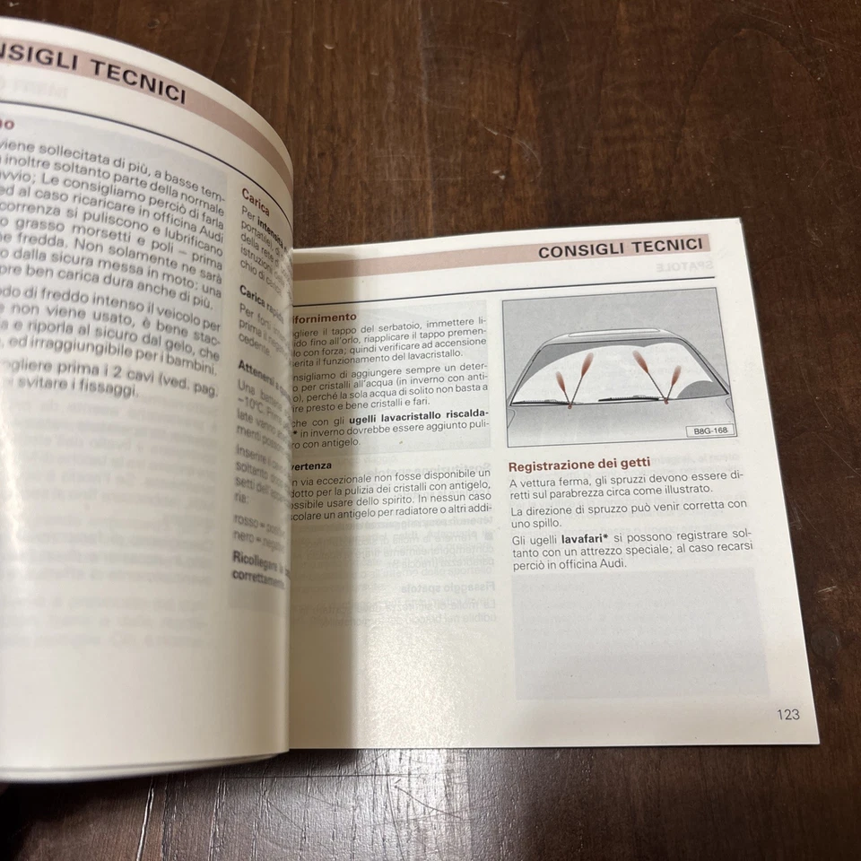 Audi 80 Uso E Manutenzione 1992 - Immagine 4 di 4