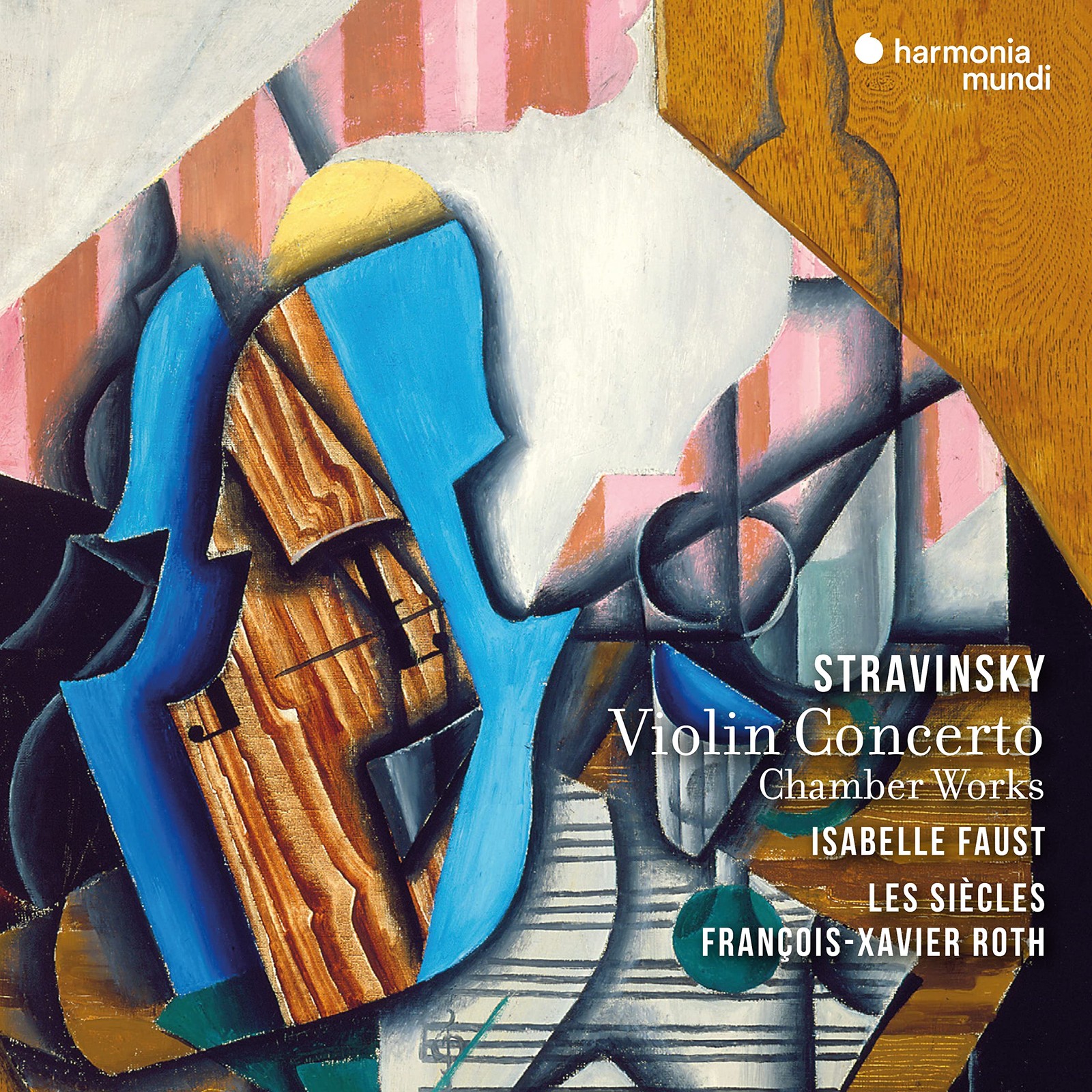 HMM902718 Isabelle Faust Stravinsky: Violin Concerto & Chamber Works CD NEW