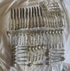 Joan of Arc International Silver, Sterling Silver Flatware, set of 56