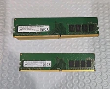 LOT OF 14 MIX MICRON 8GB 2RX8 PC4-2400T DESKTOP RAM 