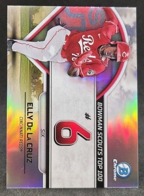 2023 Bowman Bowman Scouts Top 100 Elly De La Cruz #BTP-6 