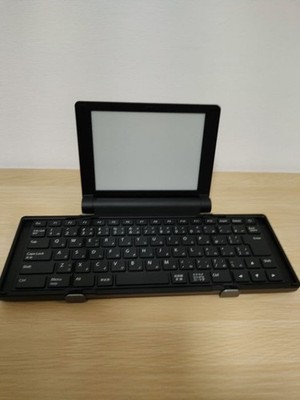 King Jim Pomera DM30 Digital Memo Writer E Ink Screen Folding Keyboard Japanese