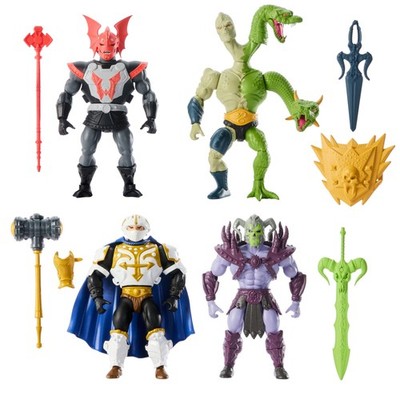 Masters of the Universe Origins Actionfiguren 4er-Pack heo exclusive 14 cm