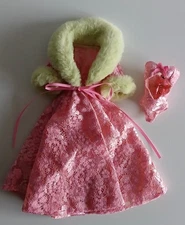 Integrity Toys FR Popular Monogram Pink Lace Teddy Lingerie w/ Matching Robe