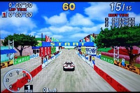 SEGA RALLY CHAMPIONSHIP for Sega Saturn. Tested. VG Condition