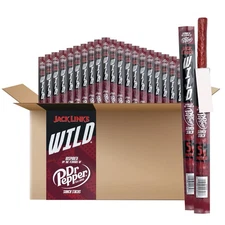 Jack Link's Wild Snack Sticks, 1 Oz. (20 Count) - Dr. Pepper🥤