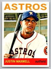 2013 Topps Heritage #179 Justin Maxwell Houston Astros