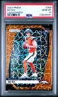 2024 Panini Prizm Bo Nix Orange Lazer Prizm #309 PSA 10