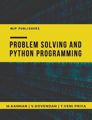 M. Kannan (u. a.) | PROBLEM SOLVING AND PYTHON PROGRAMMING | Taschenbuch (2023)