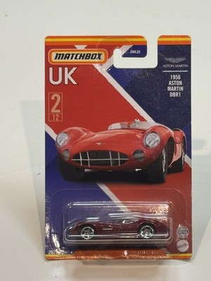 Matchbox rot 1956 Aston Martin DBR1 2021 Modell Diecast Auto Geschenk