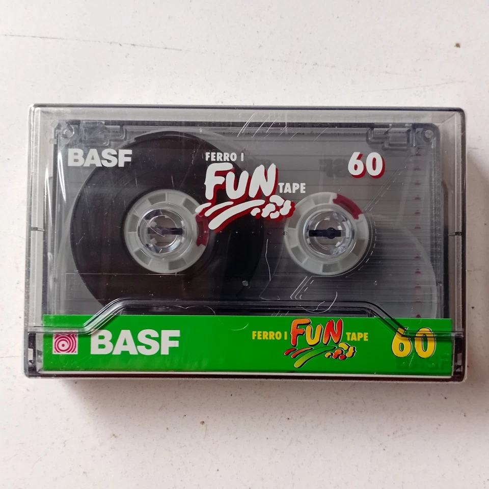 BASF Fun Tape 60 Type I (1994) Blank Cassette Tape Made in Indonesia Nos Rare - Image 2 of 4