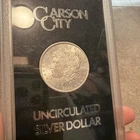 1884-CC Carson City Morgan Silver Dollar GSA Uncirculated No box No COA
