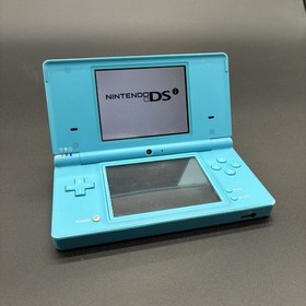 Nintendo DSi Blue Console Bundle w/ Charger & 21 Games Tested Working Lot