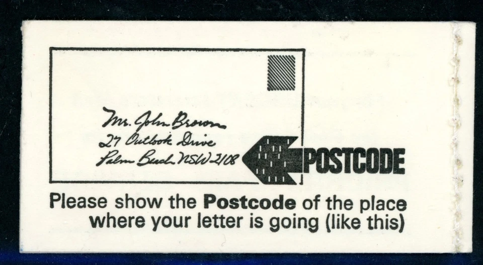 Australia 1868 Booklet Famous Australians SG #454a MNH W328 - Image 2 of 4