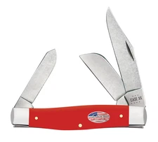 Case xx Knives American Workman Red Large Stockman 73929 Carbon Steel