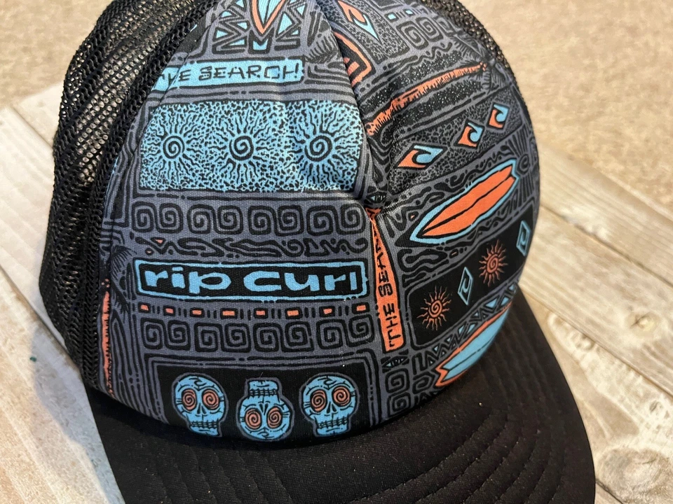 Gorra Ripcurl Rip Curl Niños Grande Malla Ajustable SnapBack Talla Única Foto 2 de 4