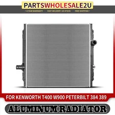 Engine Radiator for Kenworth T400 T800 W900 Peterbilt 384 386 389 Manual Trans.