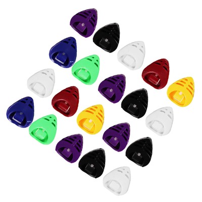 25pcs Gitarre Picks Fall Elektrische Gitarre Pick Halter Ukulele Pick Fall