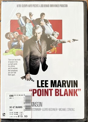 Point Blank DVD BRAND NEW & SEALED! Lee Marvin Angie Dickinson OOP