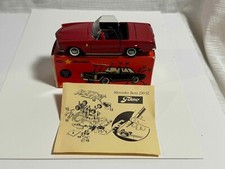 Tekno Mercedes Benz 230 SL  Convertible with box red