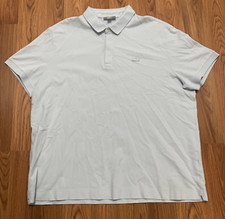 Lacoste Polo Shirt Men 3XL Paris Regular Fit Stretch Light Blue Knit Golf Casual