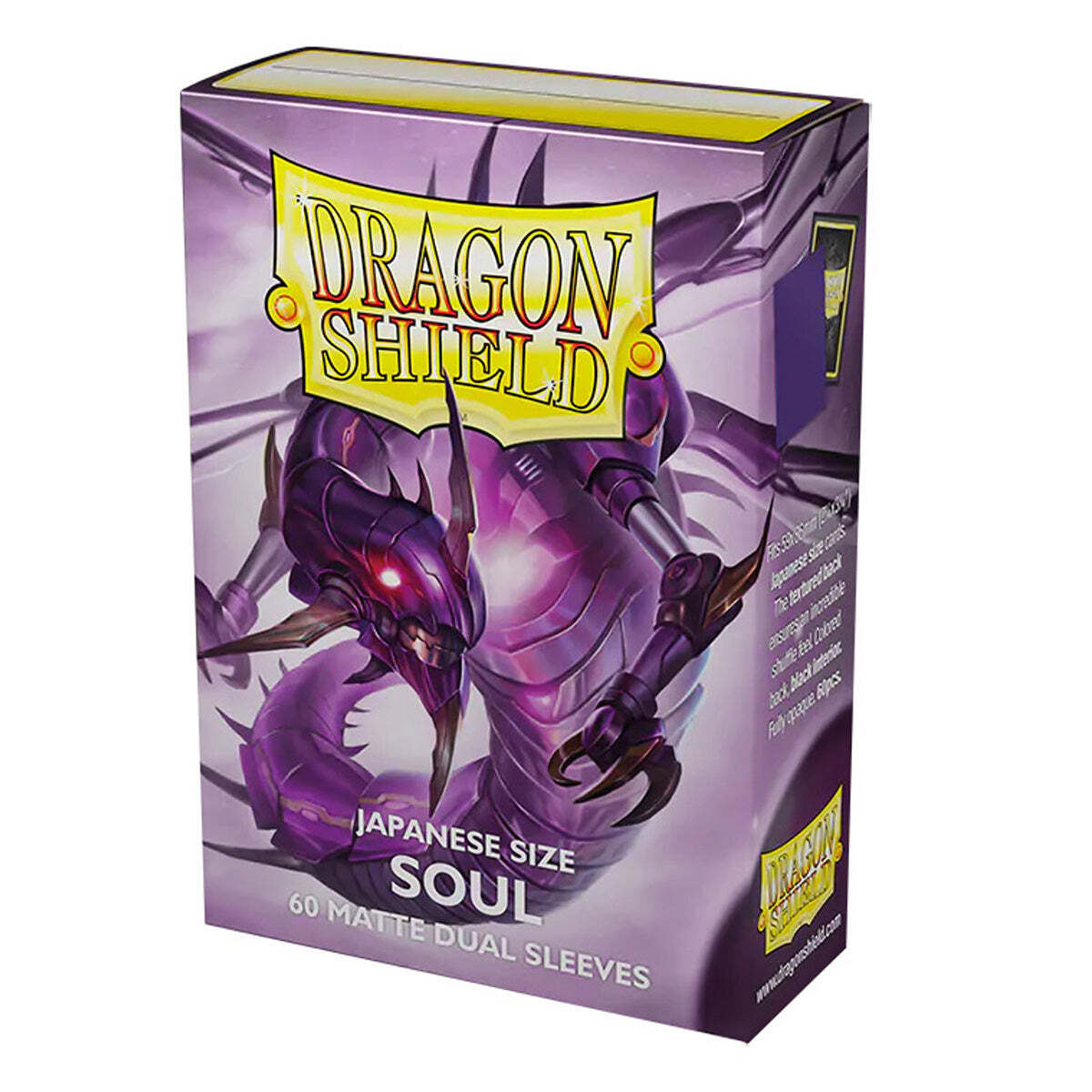Dragon Shield Japanese 60ct Dual Matte Metallic Purple (Soul