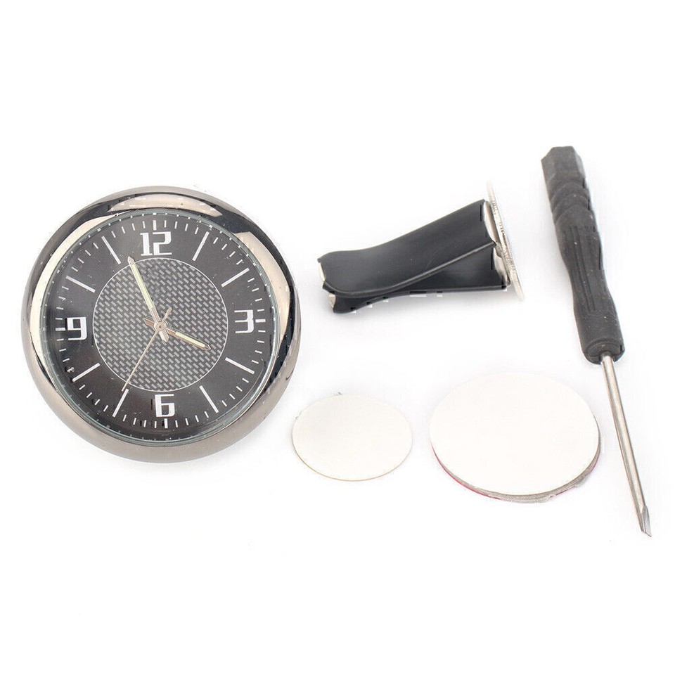 Car Clock Interior Luminous Electronic Quartz Watch Ornament for Land