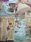 Pastel Afghans ASN 1131 crochet booklet 6 designs pre own — photo 2