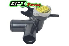 Black Radiator Engine Coolant Filler Neck for 11-18 Elantra Kia Forte 253293X600