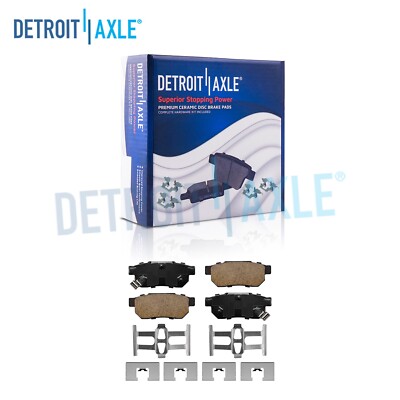 Rear Ceramic Brake Pads for Acura Integra Honda Civic Del Sol CRX Prelude