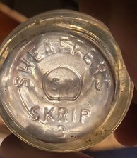 Embossed on Bottom Sheaffers Skrip Ink Bottle Cork Top