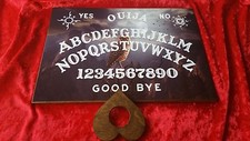 Wooden Ouija Board Game Owl & Planchette & instructions paranormal