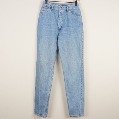 Vintage Wrangler High Waist Straight Leg Mom Jeans Womens Sz