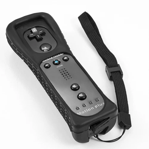 Built in Motion Plus Remote Controller &Nunchuck for Nintendo Wii /Wii U Console