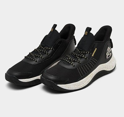 Under Armour Curry 3Z7 Basketball 10,5 Size/Black/Metallic Gold 3026622 001 