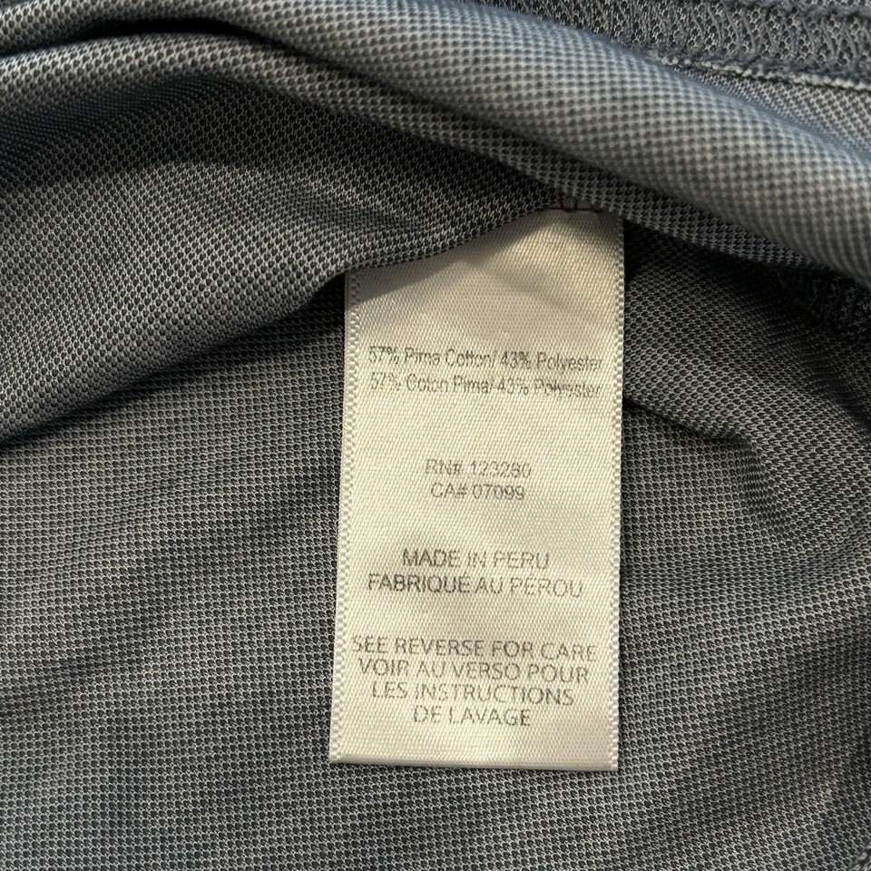 Travis Matthew Polo Mens Size Large Navy American Flag Patriotic Golf