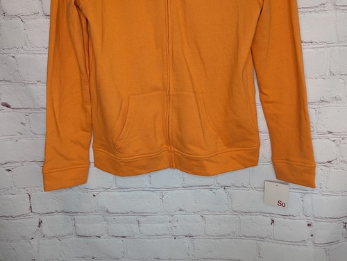 Juniors SO Girls Boo Crew Halloween Zip Up Long Sleeve Hoodie Size XL 14/16 - Picture 3 of 8
