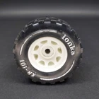 Tonka XR-101 Wheel Tire Assembly Jeep Fire Camper Turbine Dump Parts