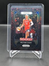 2024 PRIZM MONOPOLY WNBA! BRITTNEY SYKES! RED CLASSIC ICONS! MYSTICS!